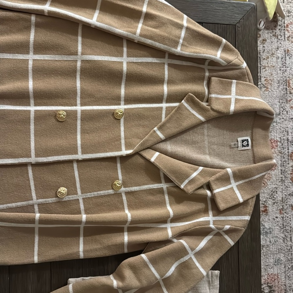 Anne Klein Blazer/Long cardigan